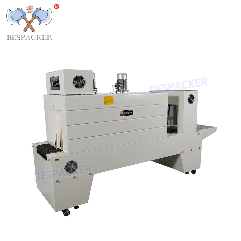 Bespacker BSE-5040 Automatic PE Film Water Bottle Wrapping Shrink Packaging Machines