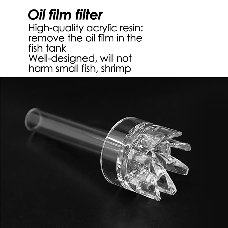 Aquarium Filter Stainless Steel External Filter Accessories Inlet and Outlet Water Remove Oil Film Lily Tube Aquarium Filter Kit