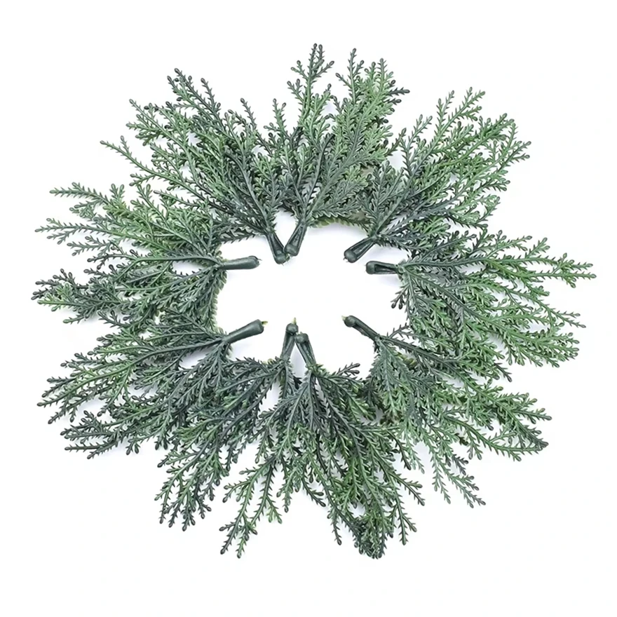 50/100 Stück Künstliche Pflanzen Home Decor Zubehör Weihnachten Kranz DIY Box Sammelalbum Baum Hochzeit Braut Zubehör Hotsale