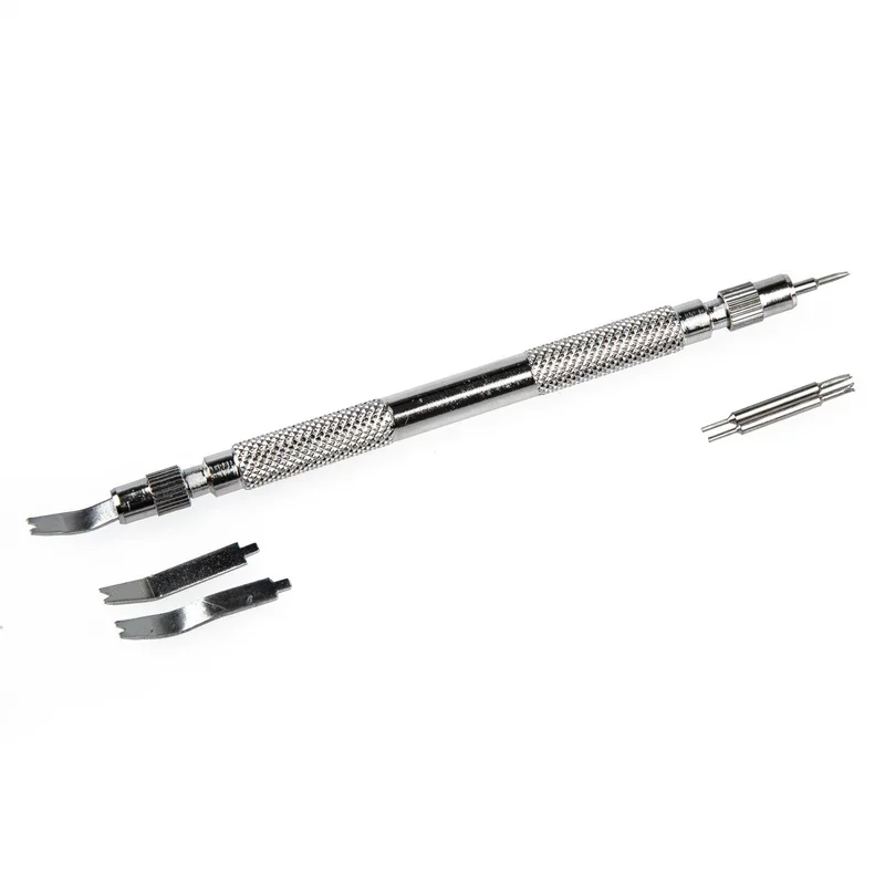 5PCS Replace Watch Strap Spring Set Repair Wrist Watch Spring Pine Needle Bar Pose Filed Pin Barrette Removal Tool Meter remover