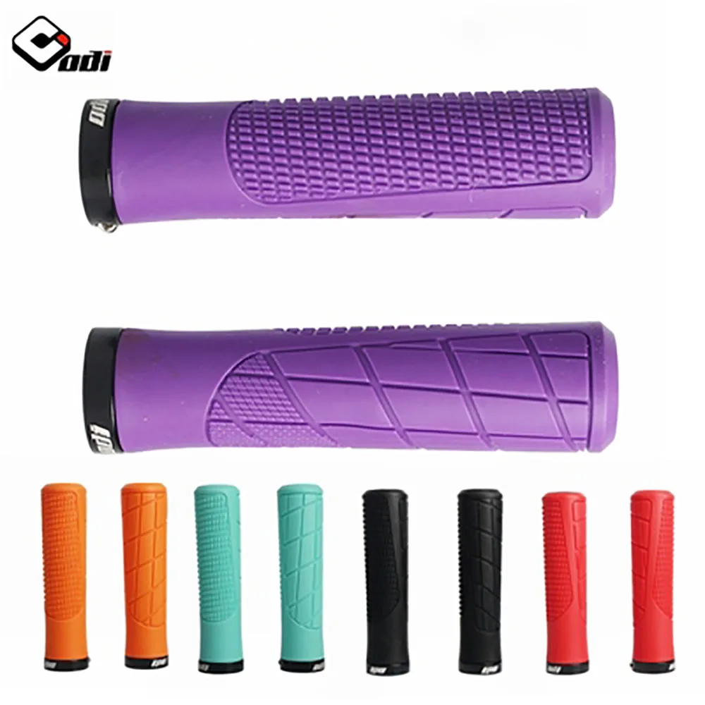 ODI MTB Lockable Bicycle Handlebar Grips Soft Rubber Bicycle Handle Integrated Bike Grip Cover Bike Accessories