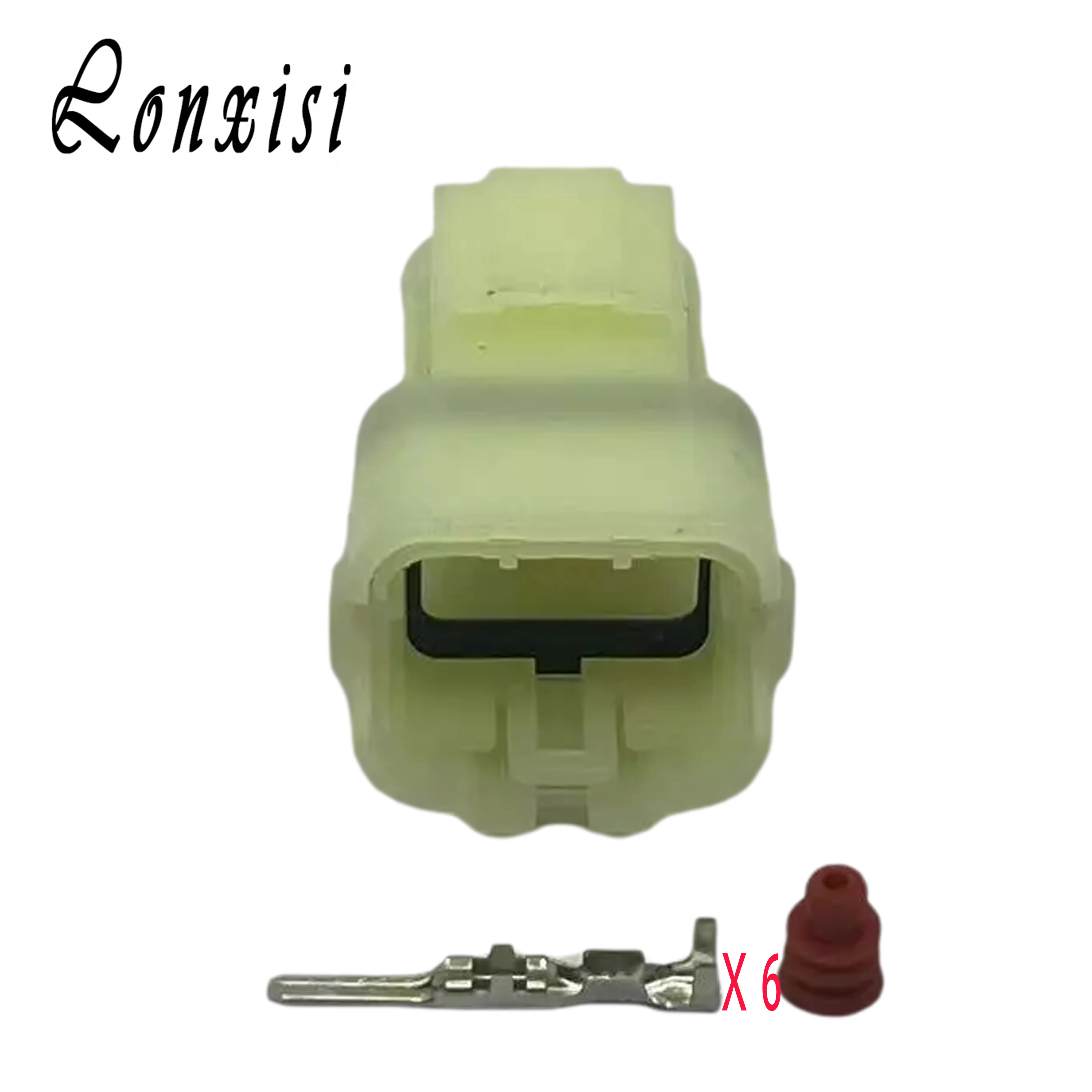 

1/5/10/20/50 Sets 6 Pin 6187-6801 6180-6181 Automotive Motorcycle Waterproof Oxygen Sensor Connector Ignition Switch Plug