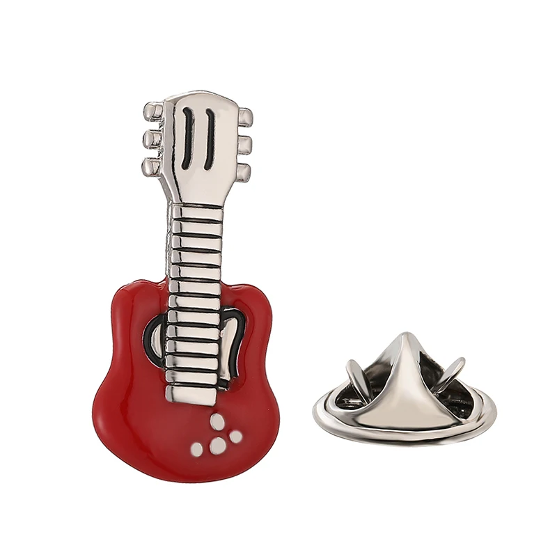 drum saxophone violin  brooch men's wedding suits lapels badges music pins wholesale and retail from manufacturers - view 3