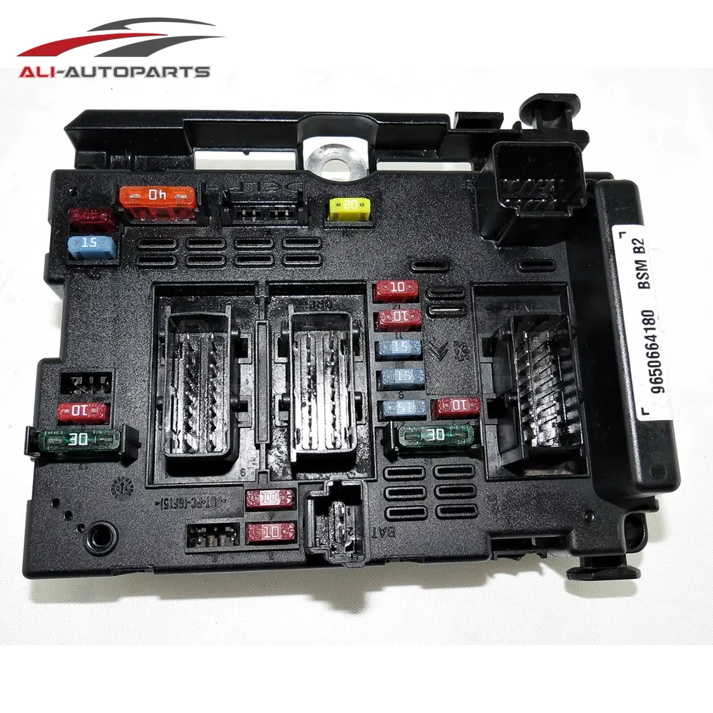 9650664180 BSM B2 Fuse Box Assembly for Peugeot 307 406 807 206 Citroen C3 C5 C8 Xsara 1999-2012 6500Y19657608880