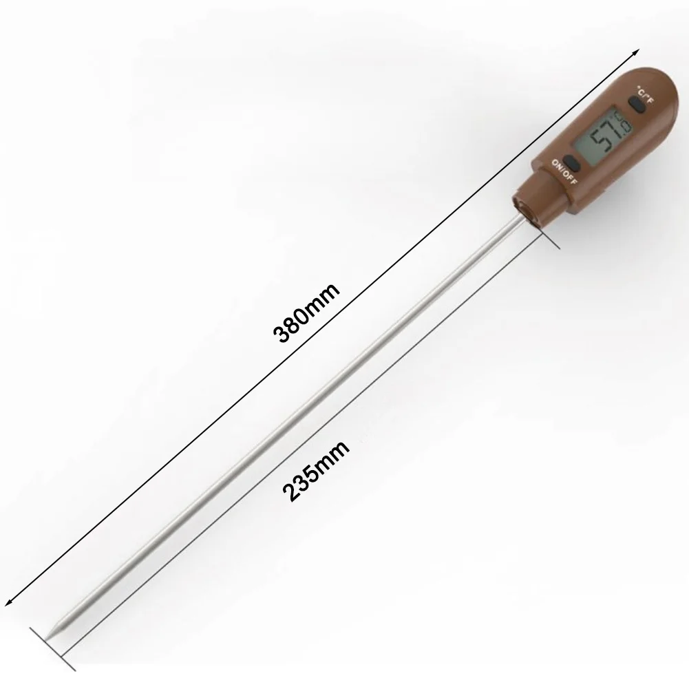 

Digital Sugar Thermometer Spatula 2 in 1 for Baking Cooking For Chocolate with Detachable Probe and Easy Temperature Read