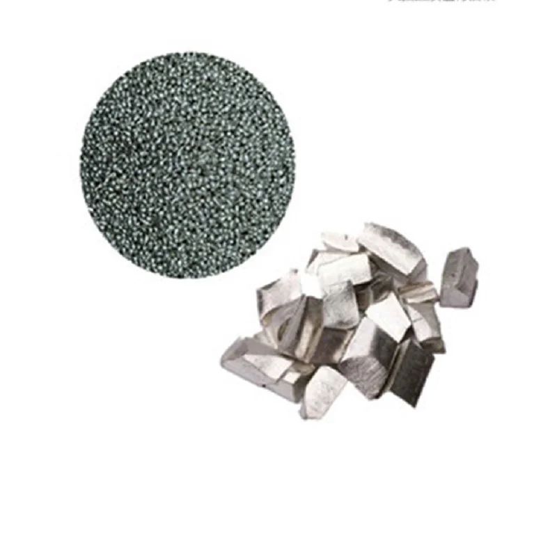 

Tin Granules 99.99% Purity Sn Block Metal Tin Pellets for evaporation material