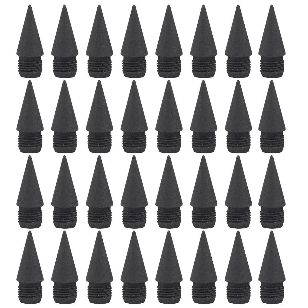 50 Pcs Pencil Head Nibs Replacement Tip School Supplies Refill Student Stacking Point Pencils