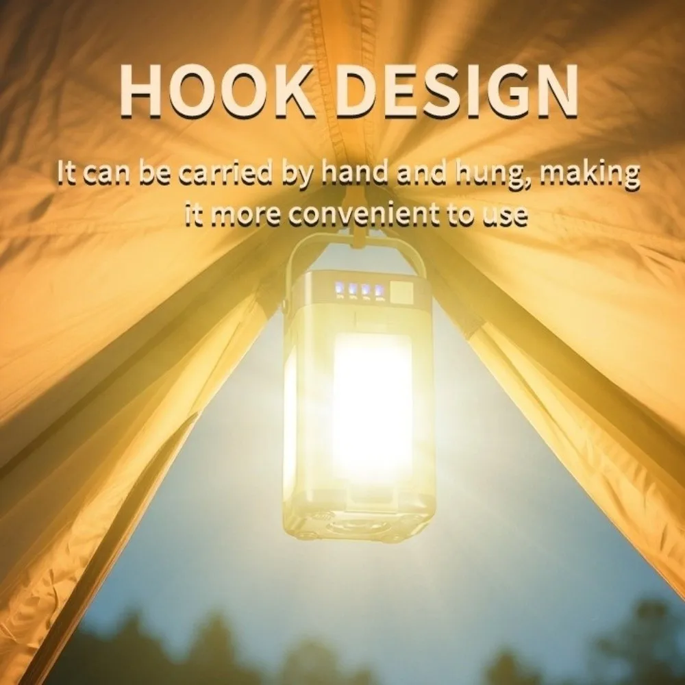 

Мощный складной кемпинговый фонарь на солнечной батарее с интеллектуальным дисплеем и 3 режимами освещения