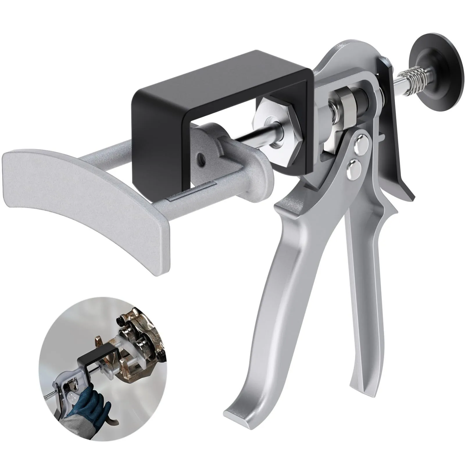 

Dual Piston Brake Caliper Compressor Disc Brake Pad Spreader Separator Removal Tool