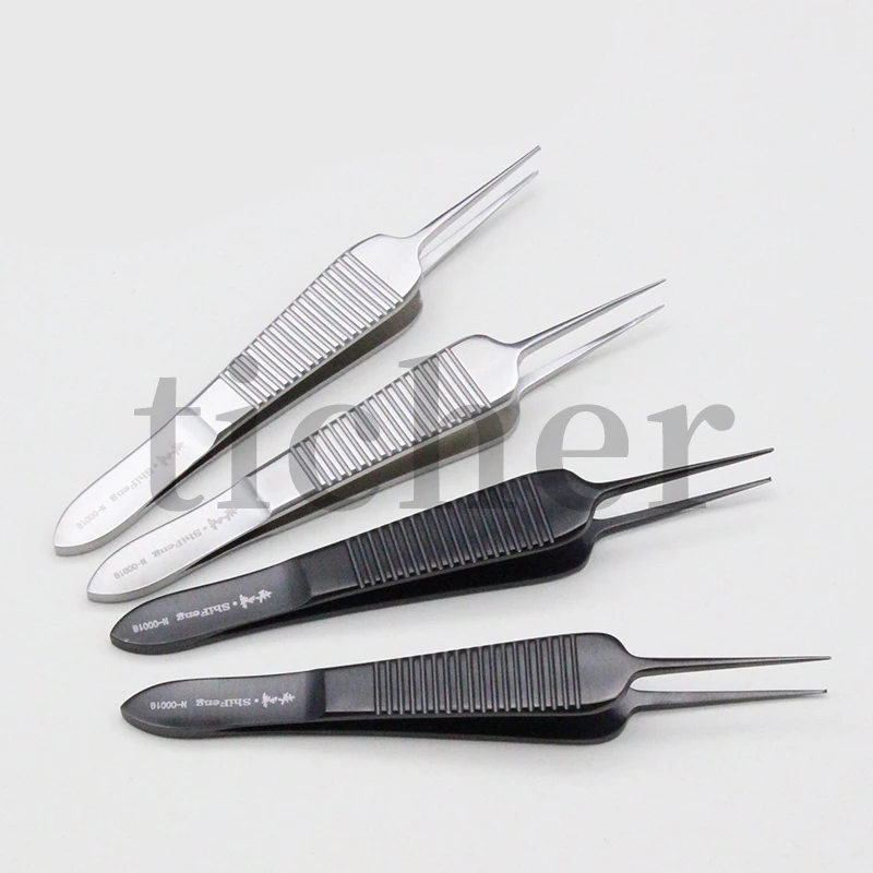 Nano Traceless Double Eyelid Tweezers Ophthalmic Platform Tooth Buried Thread Tools Microcosm Cosmetic Plastic Equipment