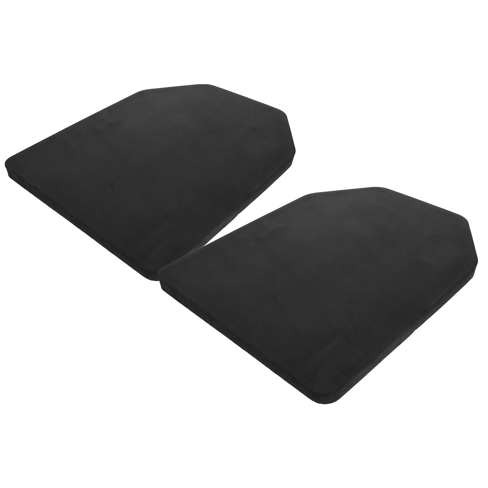 2 قطعة لوحة صدر إيفا إدراج تكتيكي لحماية الملاكمة وسادة خفيفة الوزن مقاومة للصدمات قابلة للفصل #4