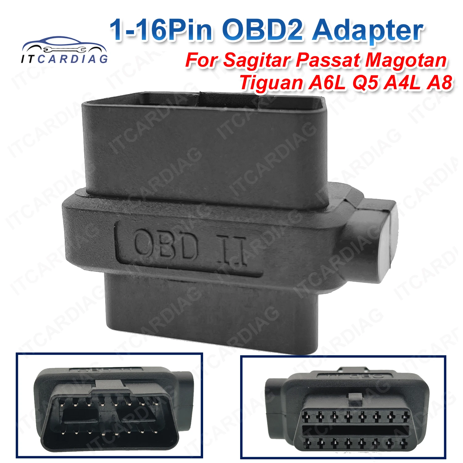 For VW For Audi OBD Smart Short-circuit Connector Remote control All Key Lost OBD2 Adapter Matching Generation 4 and 5 Connector