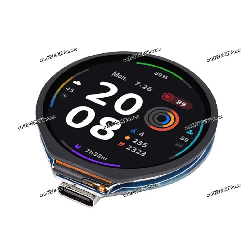 ESP32-S3 Development Board 1.28 Inch Round Touch Screen, Acceleration/gyroscope WIFI Bluetooth