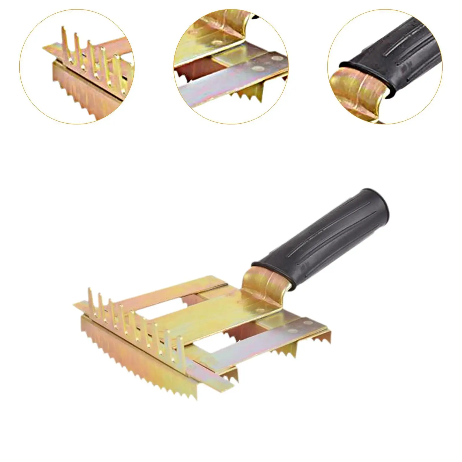 Sikat Penghilang Bulu Hewan Ternak Portabel Sikat Rambut Sapi Pegangan Nyaman dan Kokoh Alat Penghilang Bulu untuk Anjing, Sapi, Kambing, Kuda