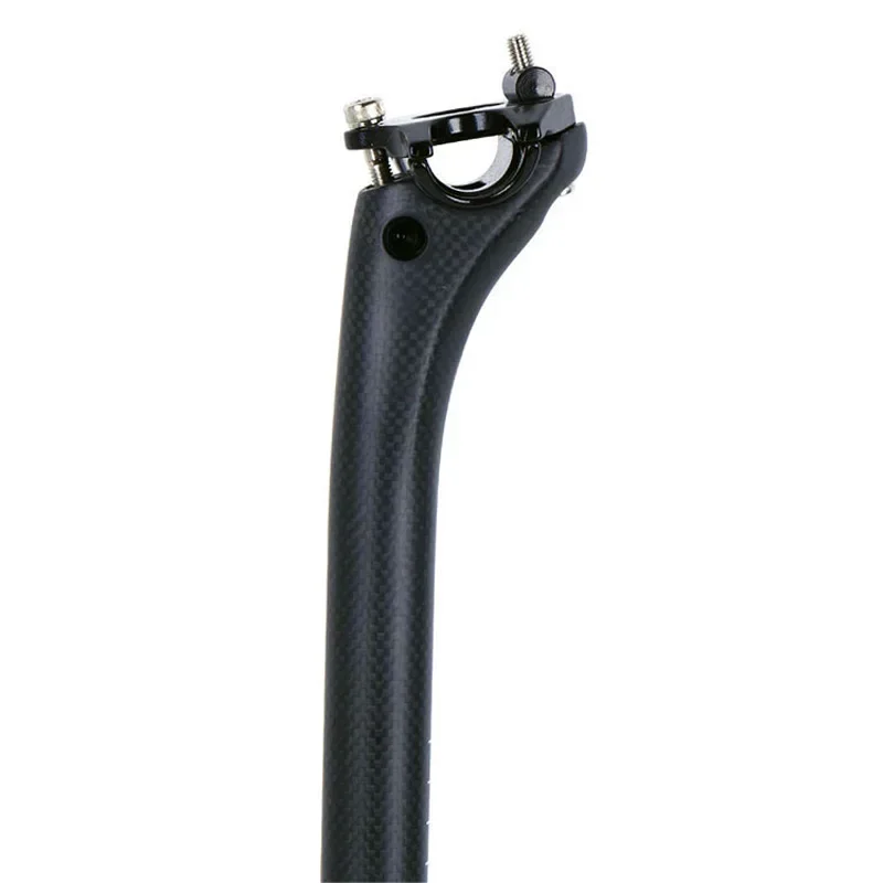 NO LOGO Full Carbon offset Seatpost 27.2/30.8/31.6*400/350mm Carbon Bike Cycling Parts MTB/Road bicycles 3K