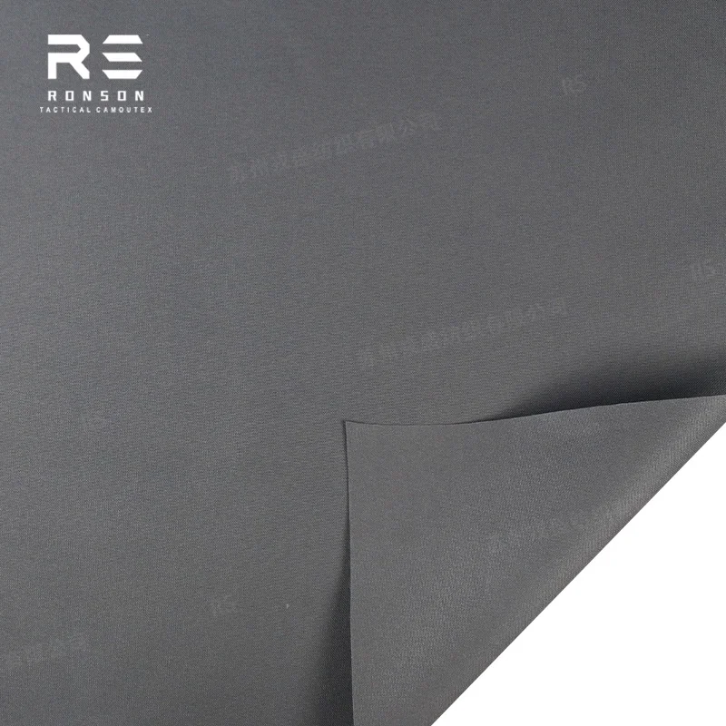 WG Wolf Grey 500D Polyester Tactical Waterproof Cordura Fabric Eco-Friendly Dyed Outdoor Gear with WR PU Coated Fabric in Stock