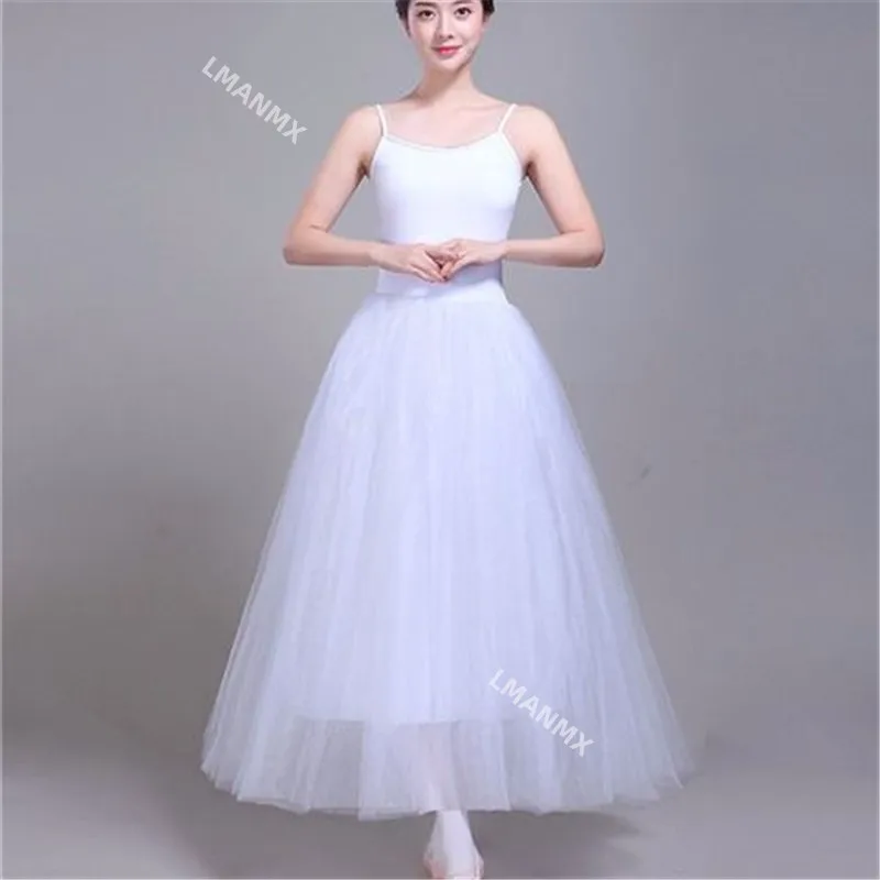 New Long Adult Children Ballet Tutu Dress Party Practice Skirts Clothes Fashion Dance Costumes