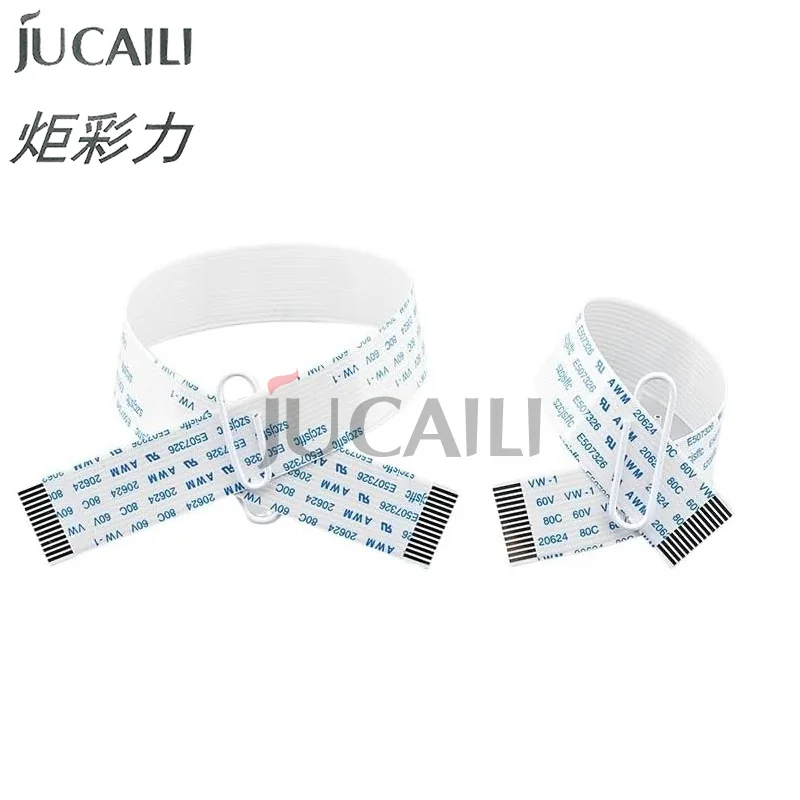 Jucaili 10PCS 30P head data cable for Sei_ko 255/510/1020 printhead for All_win in_fi_ni_ti printer flat data cable 30pin