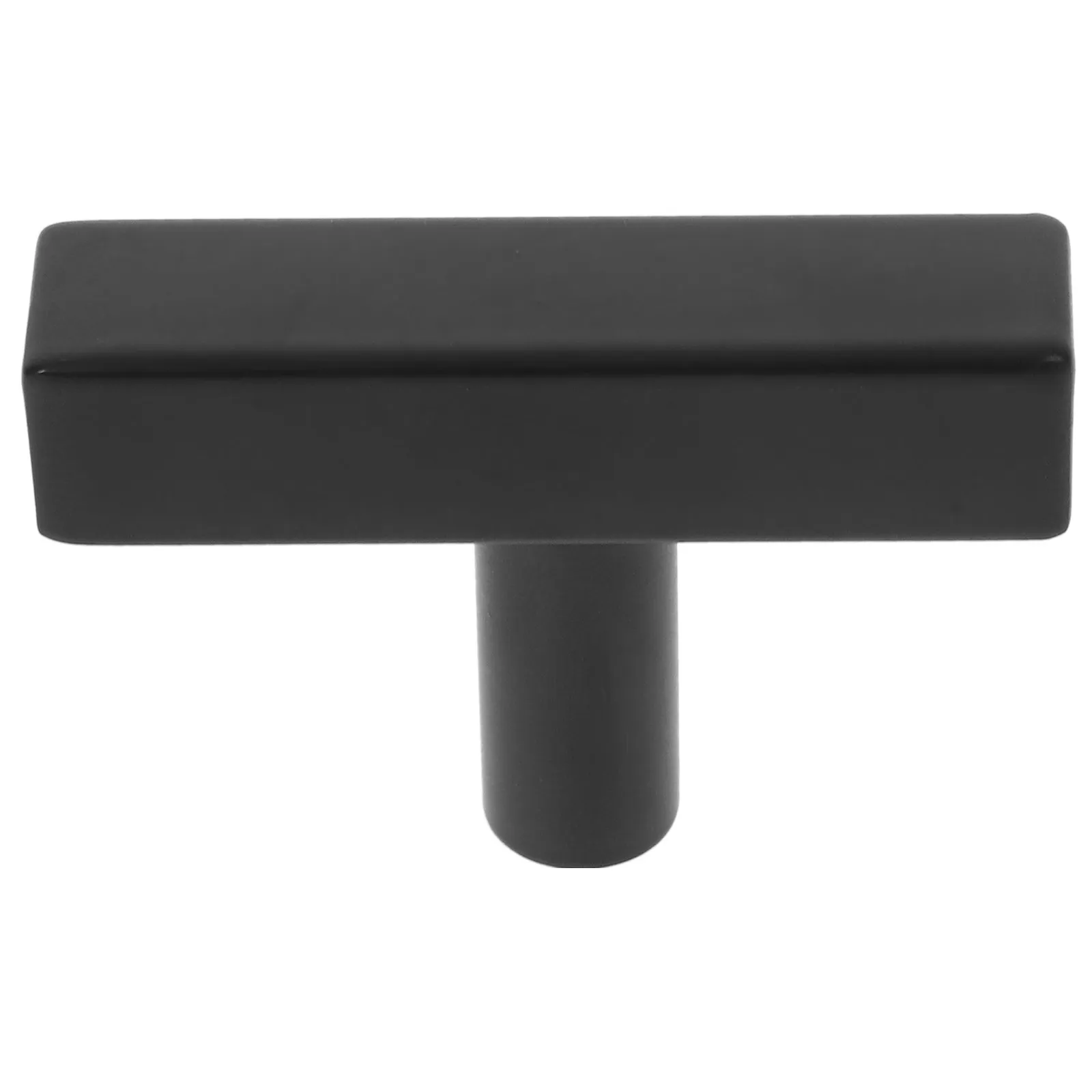 1Set Sleek Black Metal Drawer Pull Cabinet Knob for Home Office Hotel Restaurant Modern Furniture Hardware Kitchen Cupboard Door