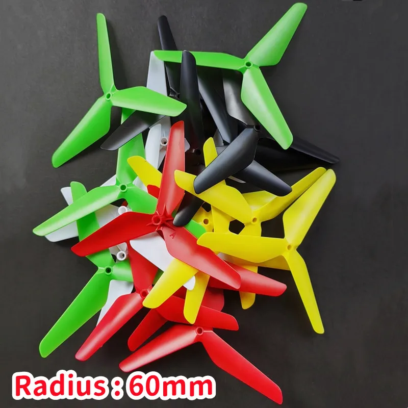 4pcs/bag 3-blade Rotors Fans Propellers Props AB Replacement Spare Parts For R/C Drone Quadcopter Toys