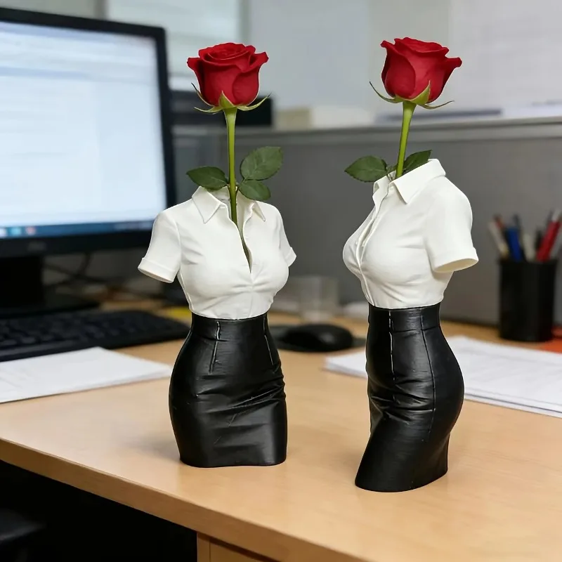 1 Stück Stifthalter, 3D-gedrucktes, sekretär-förmiges Mehrzweckregal für die Aufbewahrung von Schreibwaren, Blumenvase, Schreibtisch, Zuhause, Schule, Dekoration