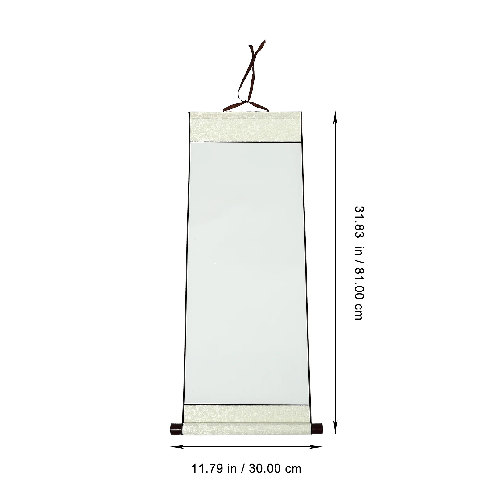 Scroll Paper for Writing Calligraphy Home Accessory Small Tools Blank Rice Painting