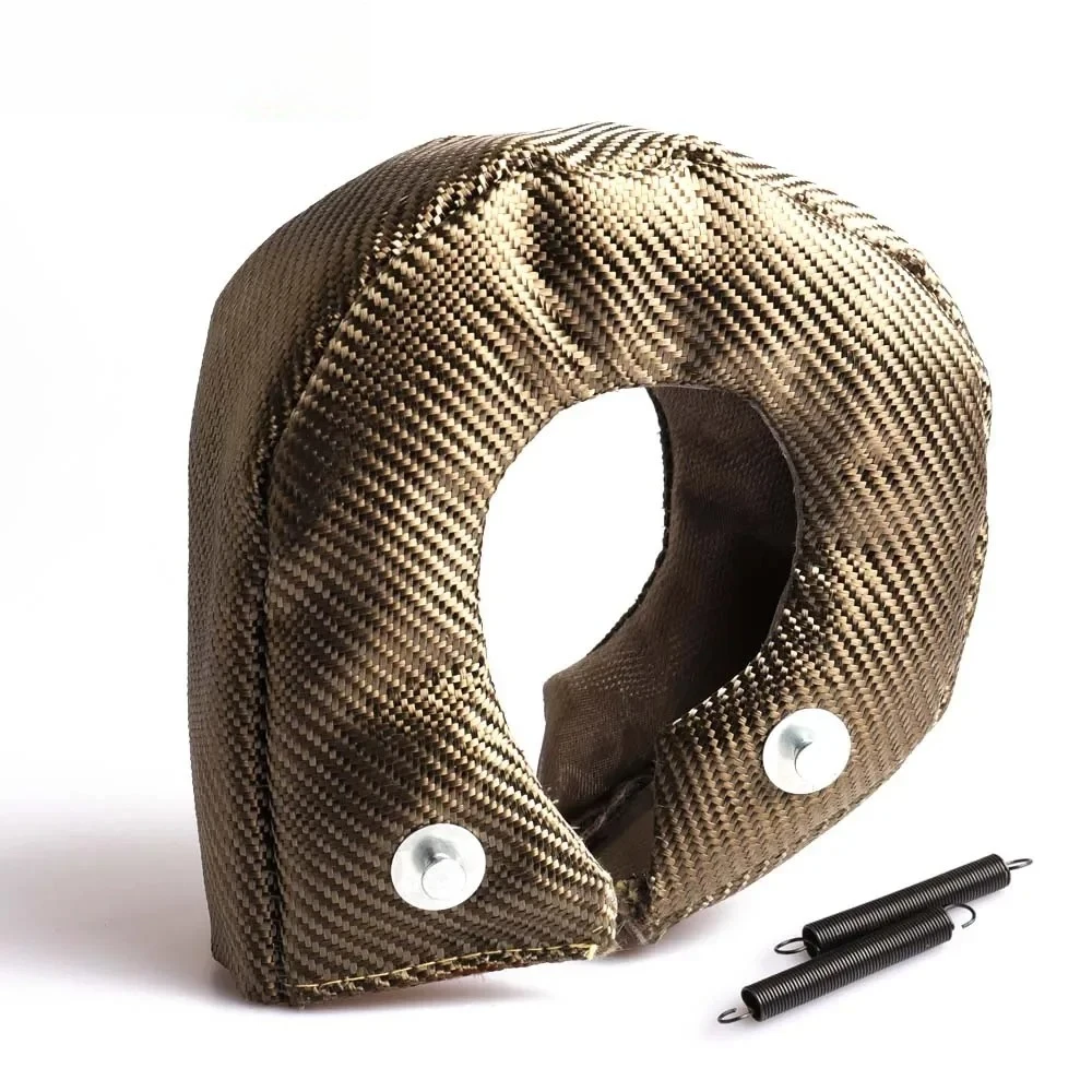 T3 Titanium Turbo Blanket Heat Shield Cover Fit T2 T25 T28 GT30 T35 Turbocharger