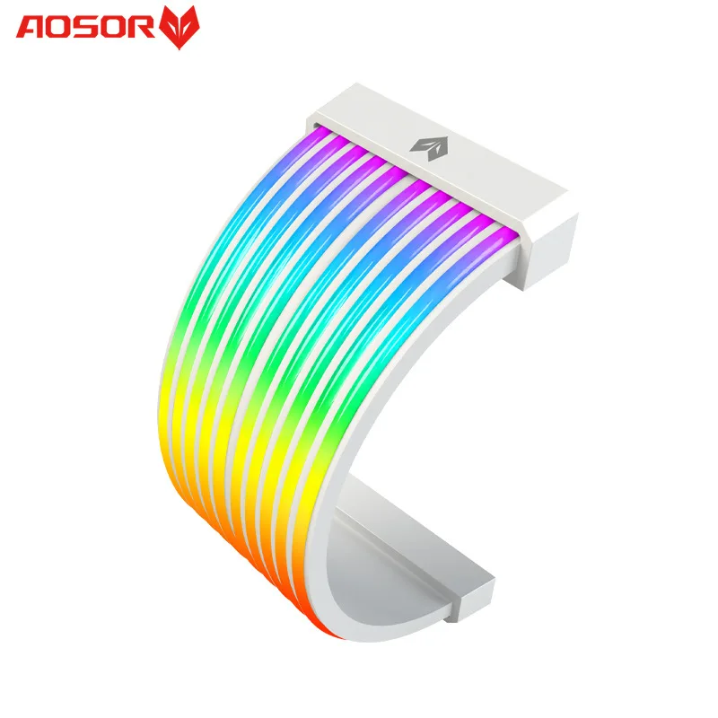 عبر الحدود AL200 اللوحة الرئيسية كابل مضيء كمبيوتر مكتبي ARGB الهيكل شريط إضاءة Shenguang بطاقة الرسومات المتزامنة rgb n