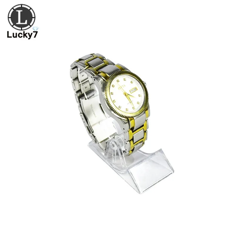 Acrylic Watch Display Rack, 10pcs Rotating Holder