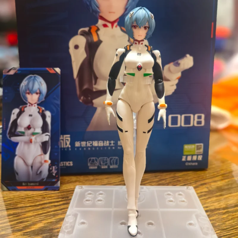 

Blokees Neon Genesis Evangelion Miracal версия Eva Ayanami Rei Asuka Langley Soryu аниме фигурка собранная модель подарочная игрушка