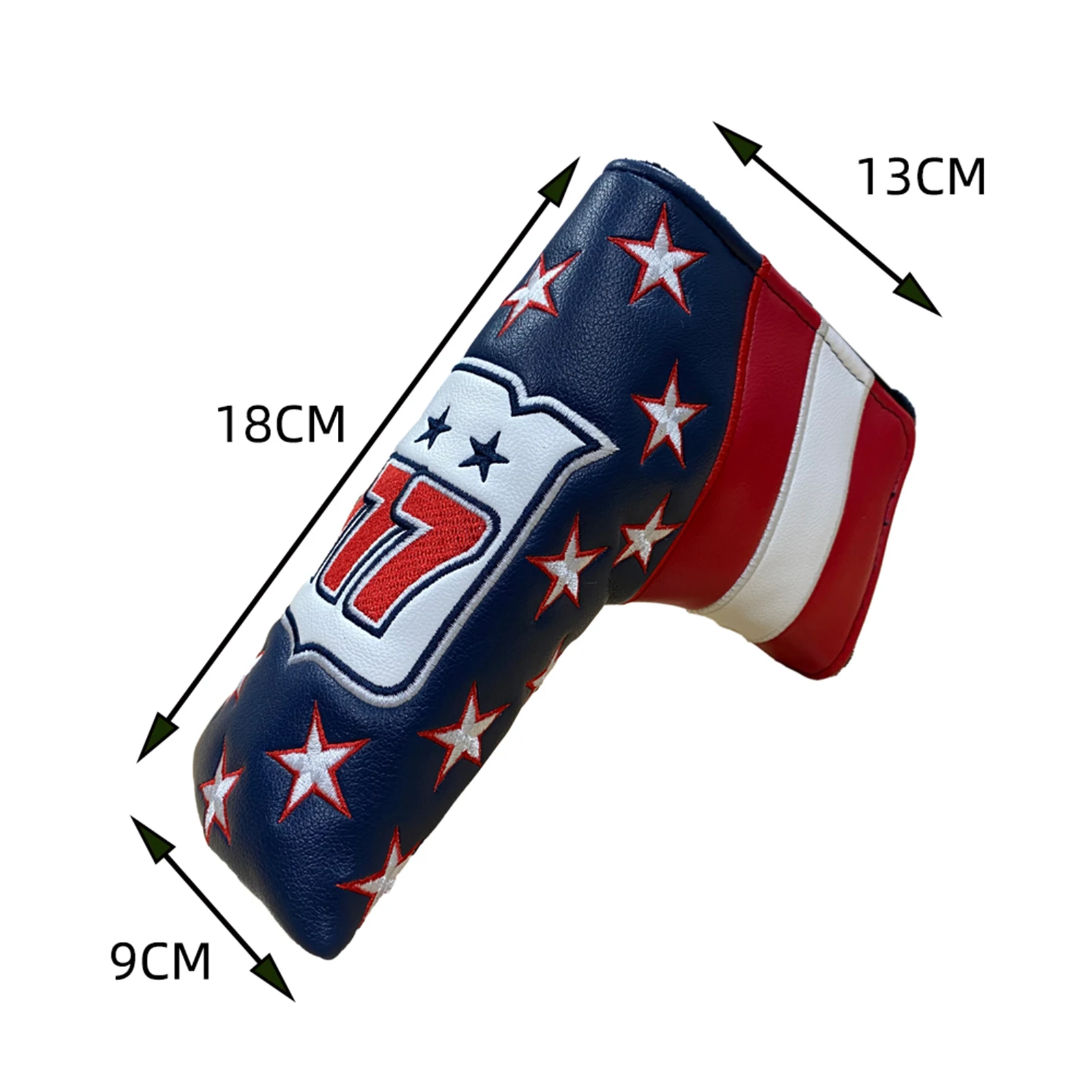 Golf Club Headcover Shaft Protective Practice Durable Golf Putter Head Cover PU Leather for Women Men Wrap Outdoor Sports