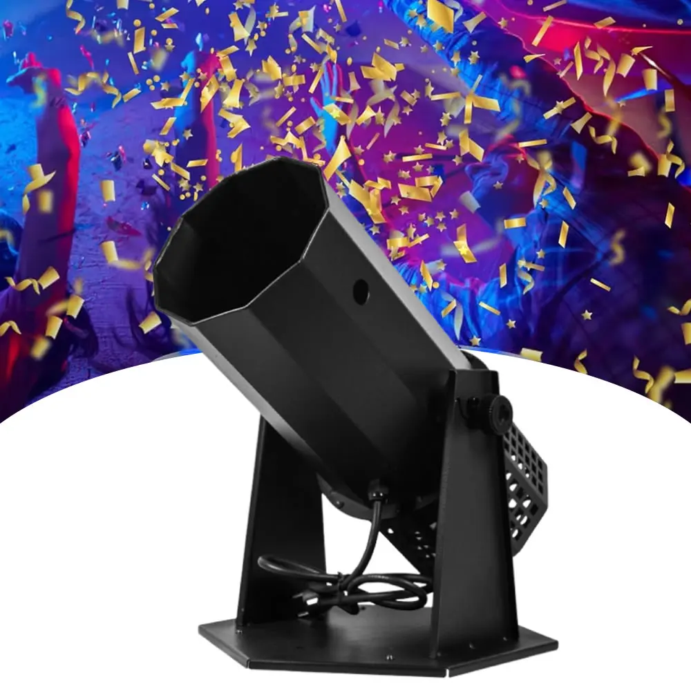 Electric Confetti Launcher Confetti Tubes Confetti Shooter for DJ Party Nightclub Wedding Stage Event Show