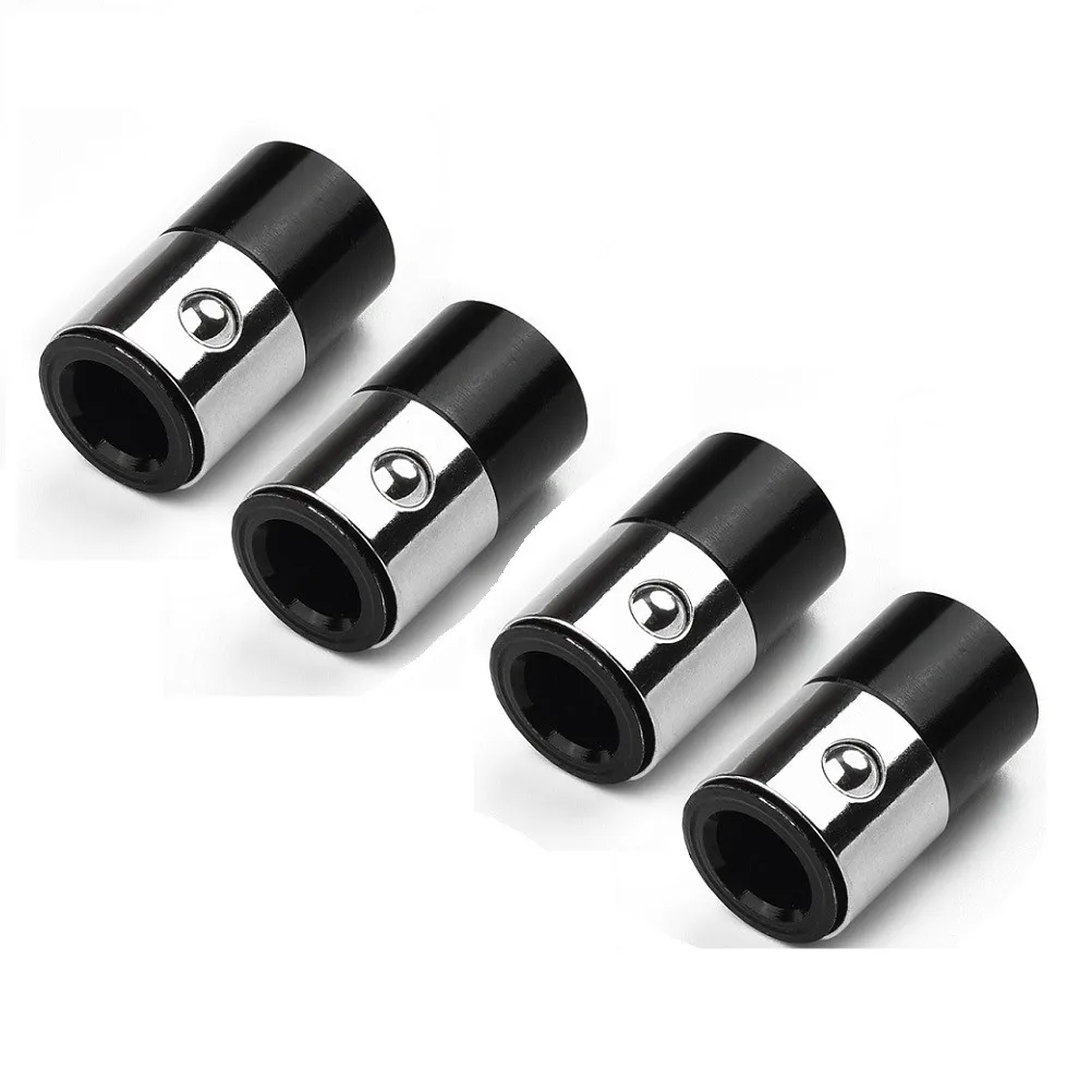 

4PCS Universal Magnetic Bit Holder Metal Electric Screwdriver Power Ring For 6.35mm Batch Head Anti-Corrosion Strong Magnetizer