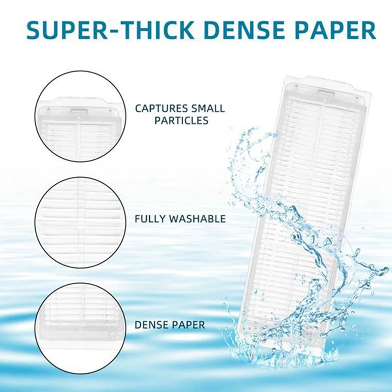 หุ่นยนต์สูญญากาศตัวกรอง HEPA แปรงหลัก Roller Mop ผ้าแปรงด้านข้างชุดเครื่องดูดฝุ่นสําหรับ Xiaomi Mi สําหรับ Mop Pro STYJ02YM