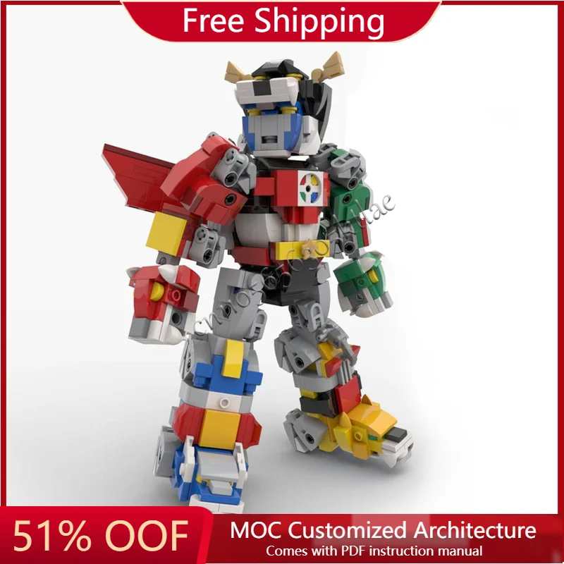 

Новые 711 деталей God of War серии MOC, креативный робот, строительные блоки, набор для сборки модели, игрушки для детей, подарки на день рождения