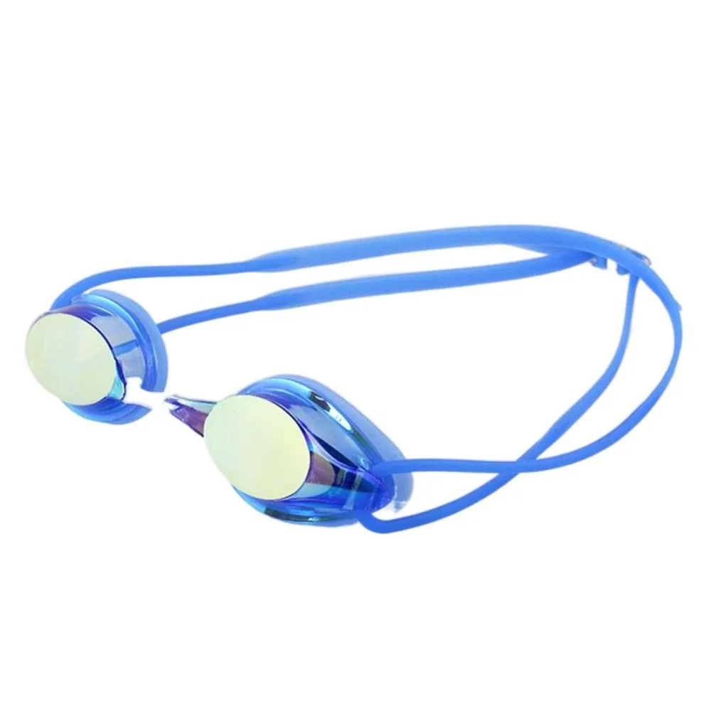 Swimming Gear Anti-fog Race Swimming Goggles Replaceable Waterproof Swimming Glasses Electro-coated Professional Outdoor