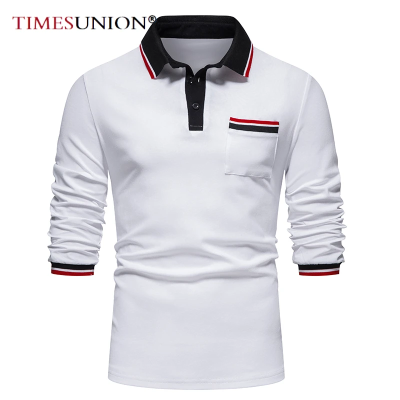 

Top Classic Polo Shirts For Men 2023 New Arrival Homme Designer Business Casual Tops Long Sleeve Lapel T-shirt