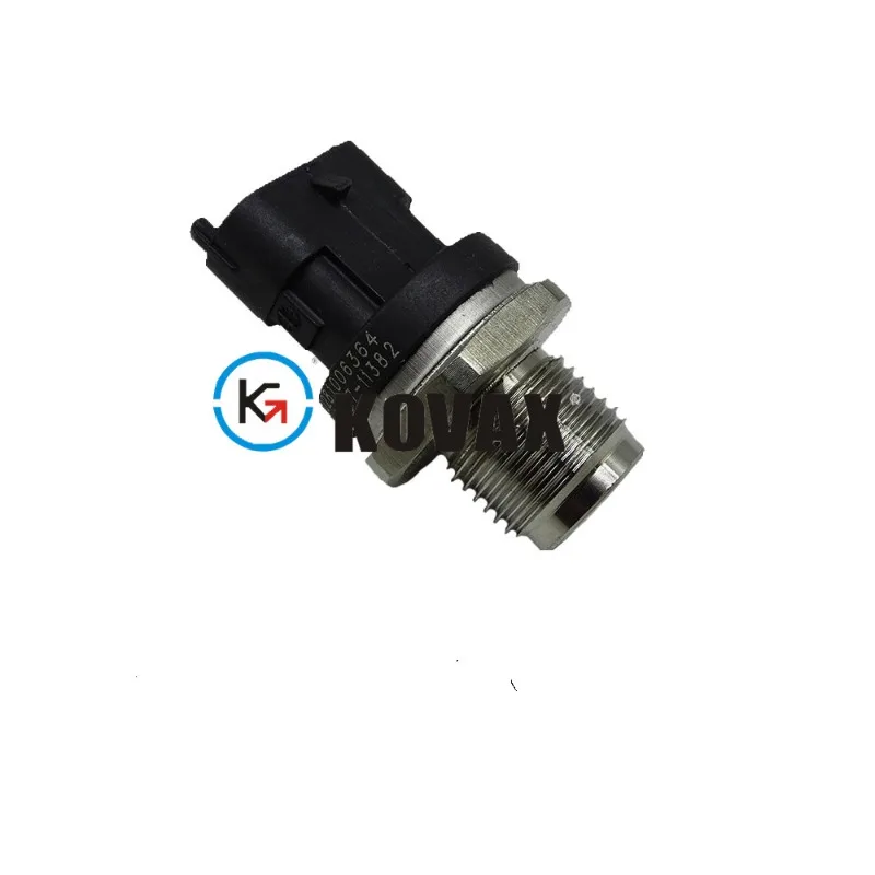 

2PCS PC200-8 PC220-8 Common Rail Pressure Sensor 0281006364 Excavator Parts