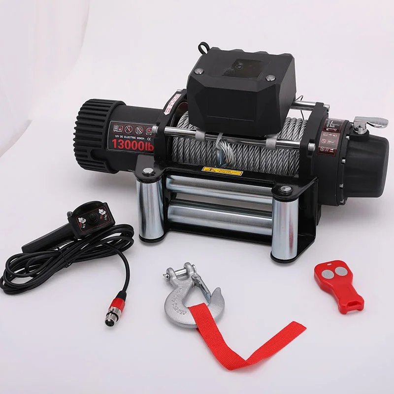 2019 New Type Durable Car Accessories High Quality 13500lbs Electric Winch