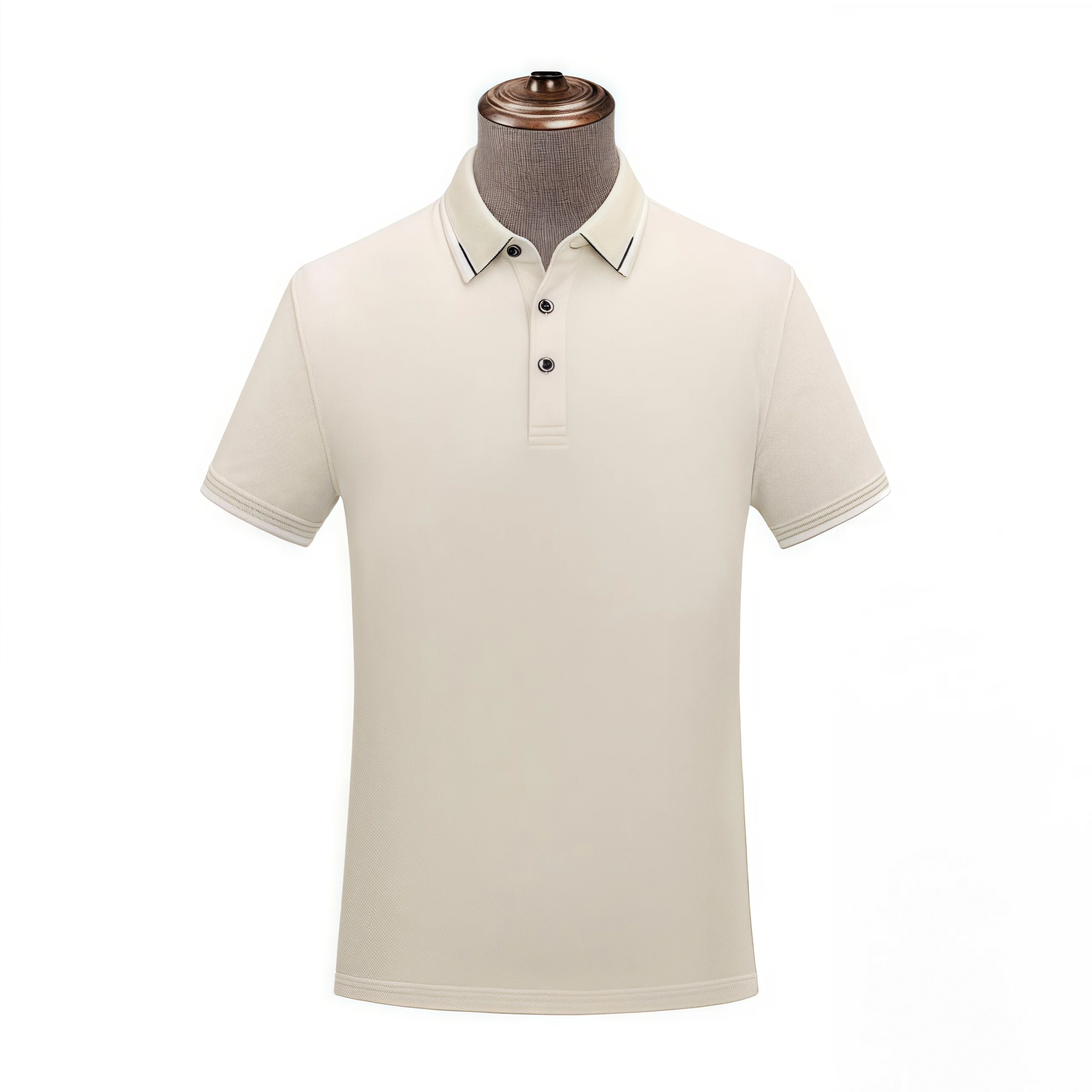 12 Colors High-End Pure Cotton Polo Shirt 5A Antibacterial Intercolor Short Sleeve Turn-down Collar Top Business Sport