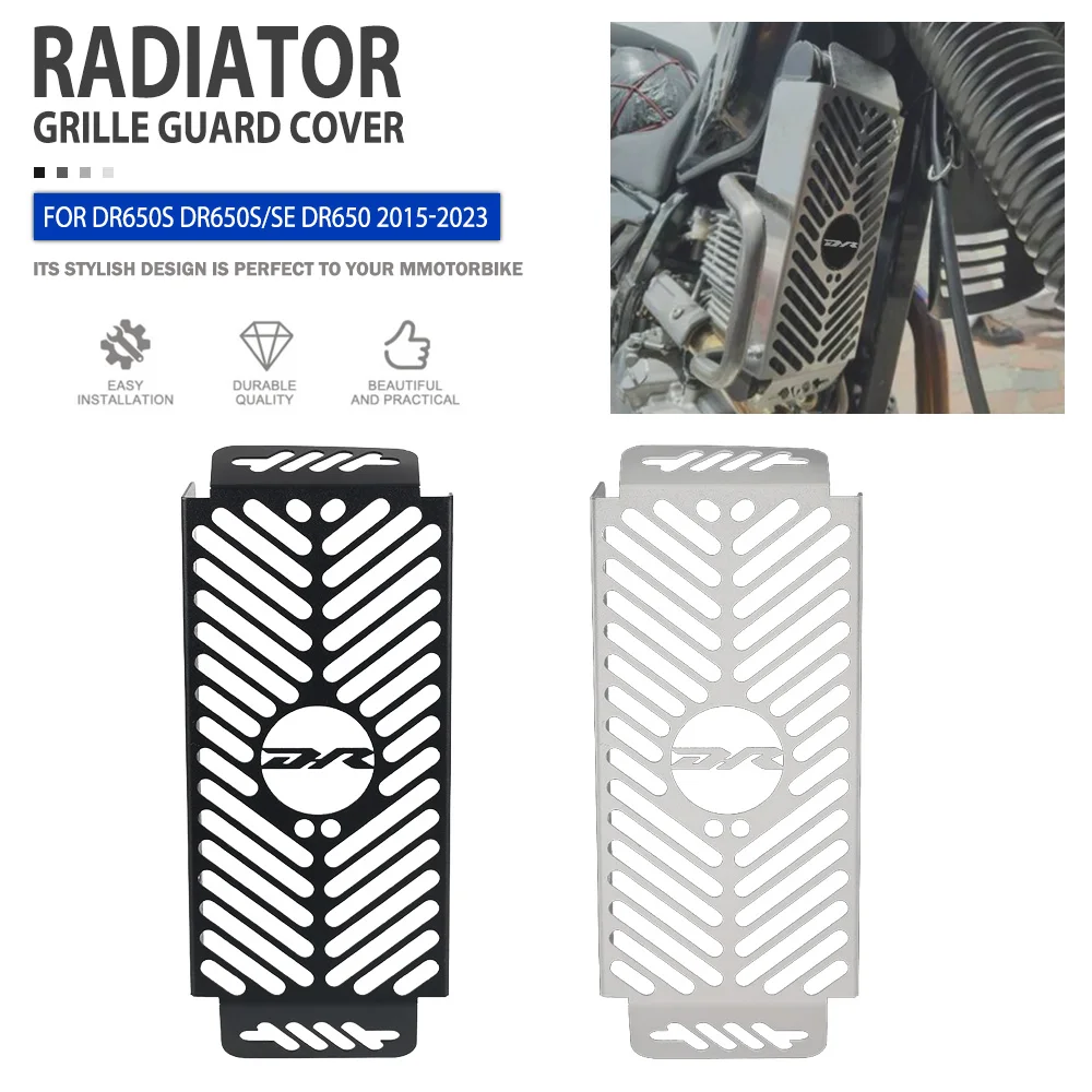 

Radiator Guard FOR SUZUKI DR650S DR650S/SE DR650 DR650SE 2015 2016 2017 2018 2019-2023 Motorcycle Radiator Grille Cover Protect