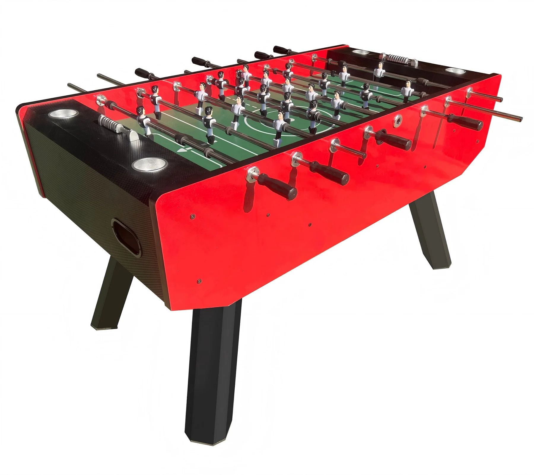 jq- 5ft Professional High-End Heavy Duty Foosball Table, Eco-friendly Material Football Table, Home Entertainment for Indoor