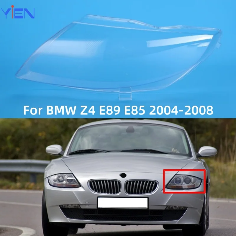 

For BMW Z4 E89 E85 2004 2005 2006 2007 2008 Car Accessory Products Replace A Transparent PC Lights Shell Headlight Glass