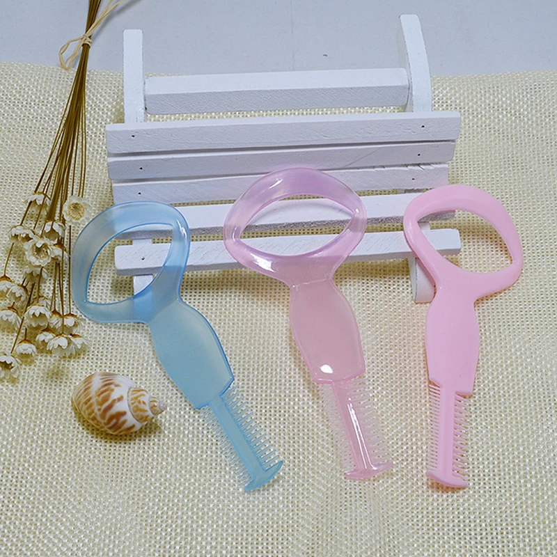 1pcs 3 In 1 Shield Guide Guard Lash Curler Eyelash Curling Comb Curve Applicator