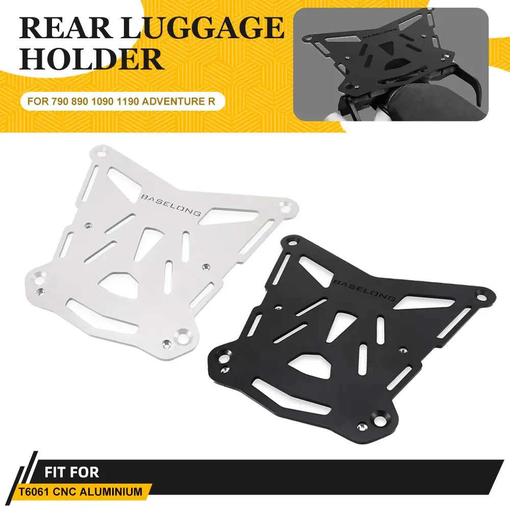 

FOR KTM 790 890 1090 1190 Adventure R 2021--2024 Motorcycle Rear Luggage Rack Top Case Bracket Rack-Less Soft Luggage Tool Bag