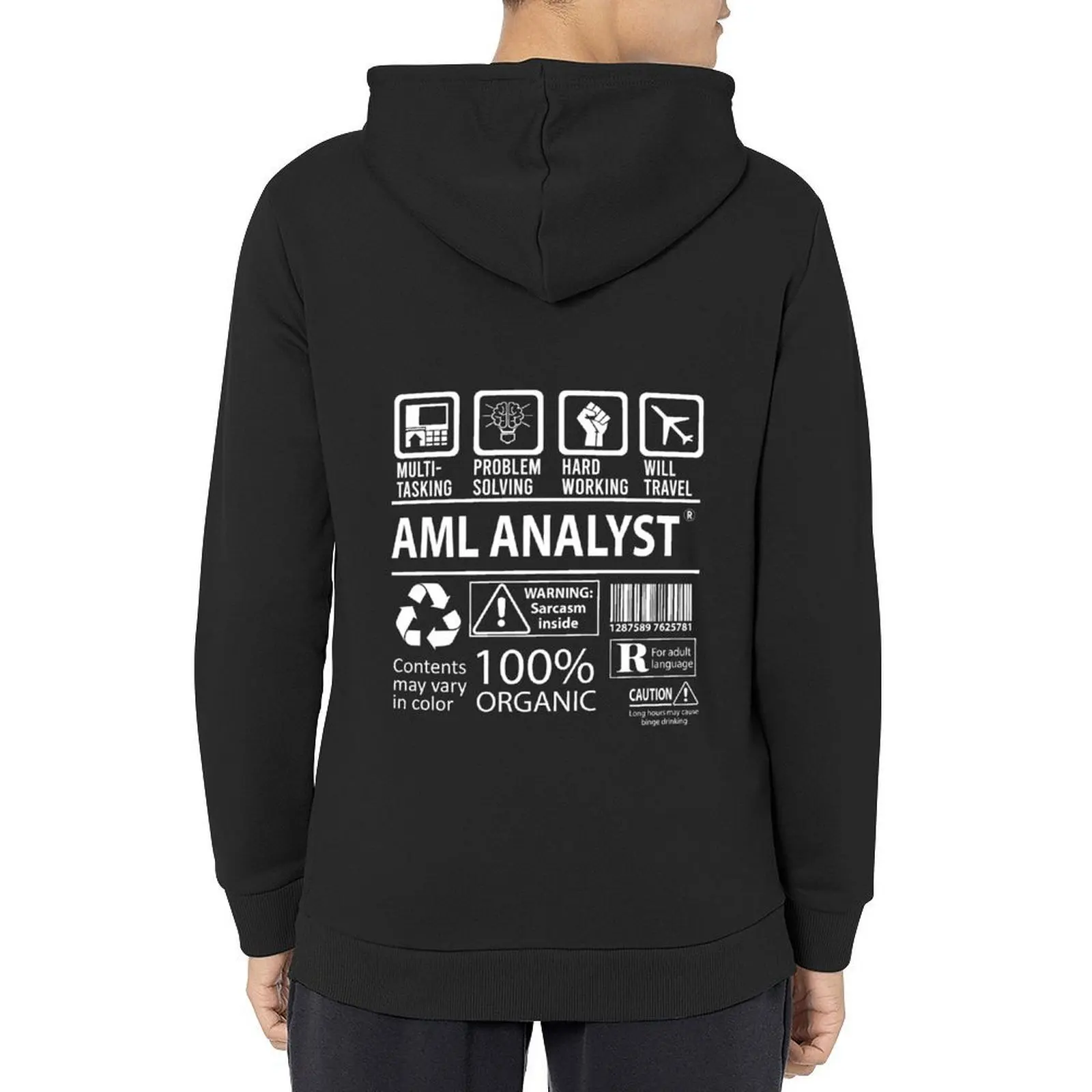 Aml Analyst T Shirt - Multitasking Job Gift Item Tee Hoodie men's autumn clothes men's winter sweater autumn hoodie