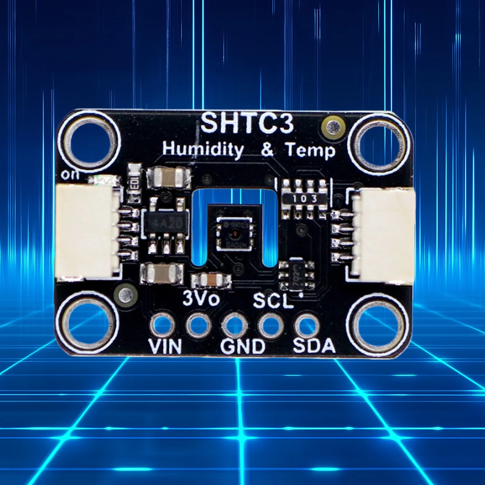 SHTC3 Humidity Measure Board Module Compatible for STEMMA QT Qwiic Digital Temperature Humidity Sensor I2C for Most Applications