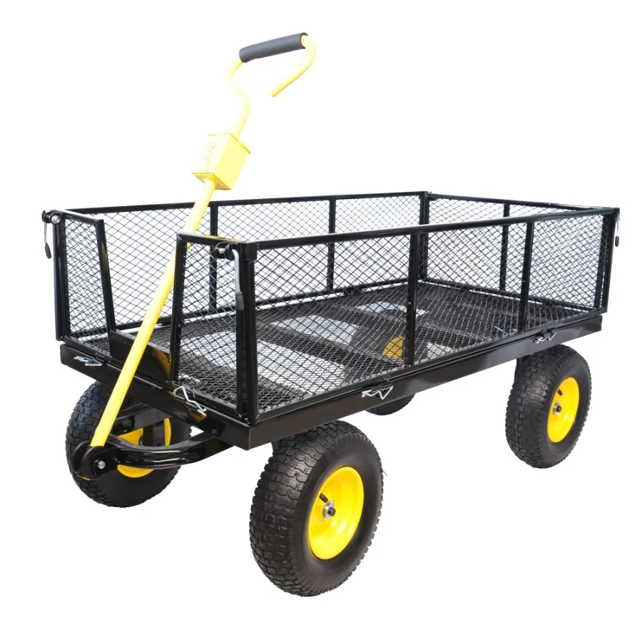 

Wagon Cart Garden cart trucks make it easier to transport firewood