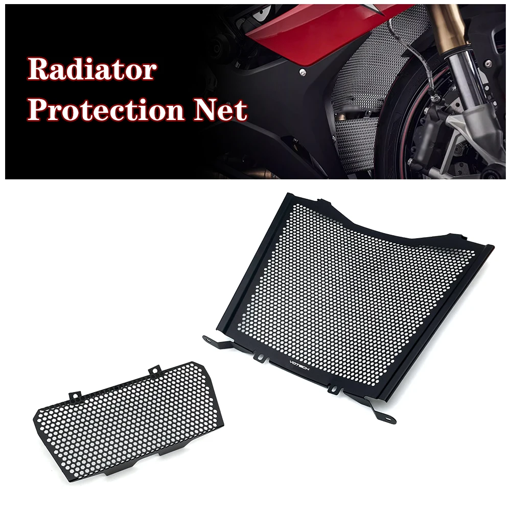 

For BMW S1000RR S1000R M1000RR M1000R 2019-2025 Motorcycle Radiator Guard Protection Cooler Grill Cover Protector