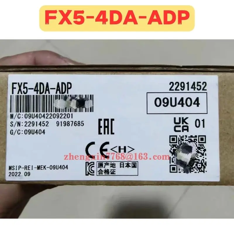 

Brand New FX5-4DA-ADP FX5 4DA ADP PLC Module